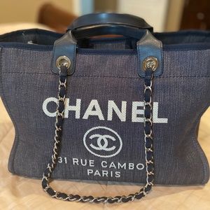 Chanel deauville tote